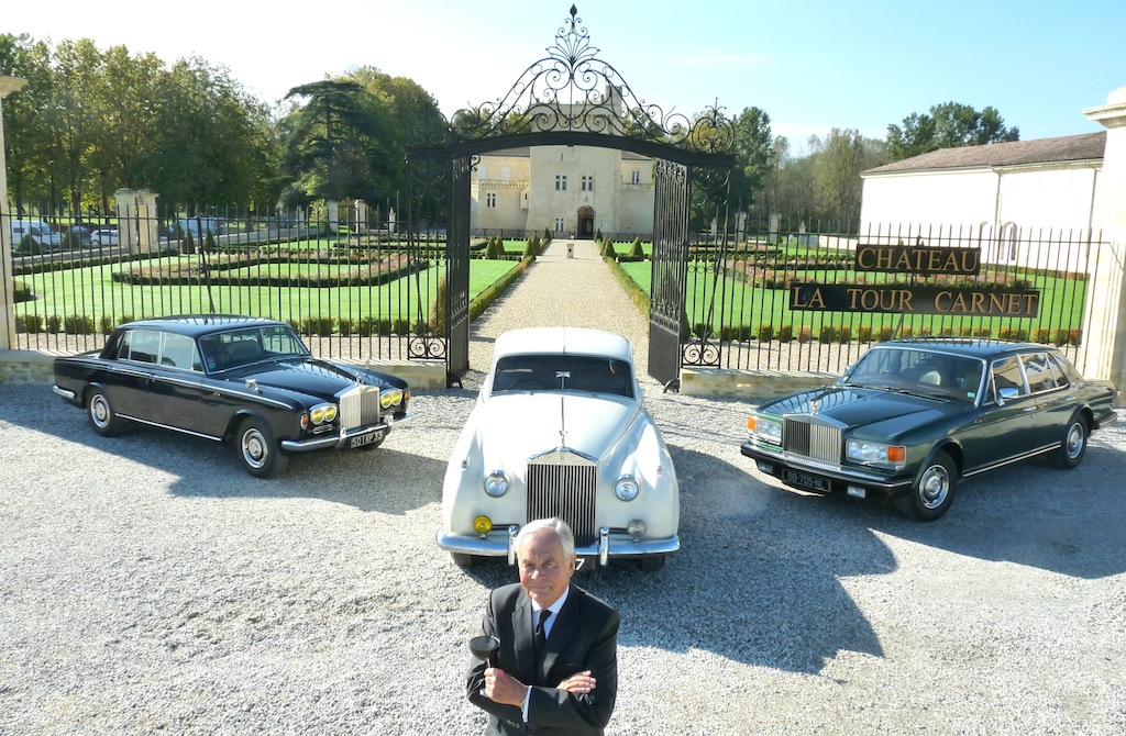 Bernard Magrez et sa collection de Rolls à La Tour Carnet