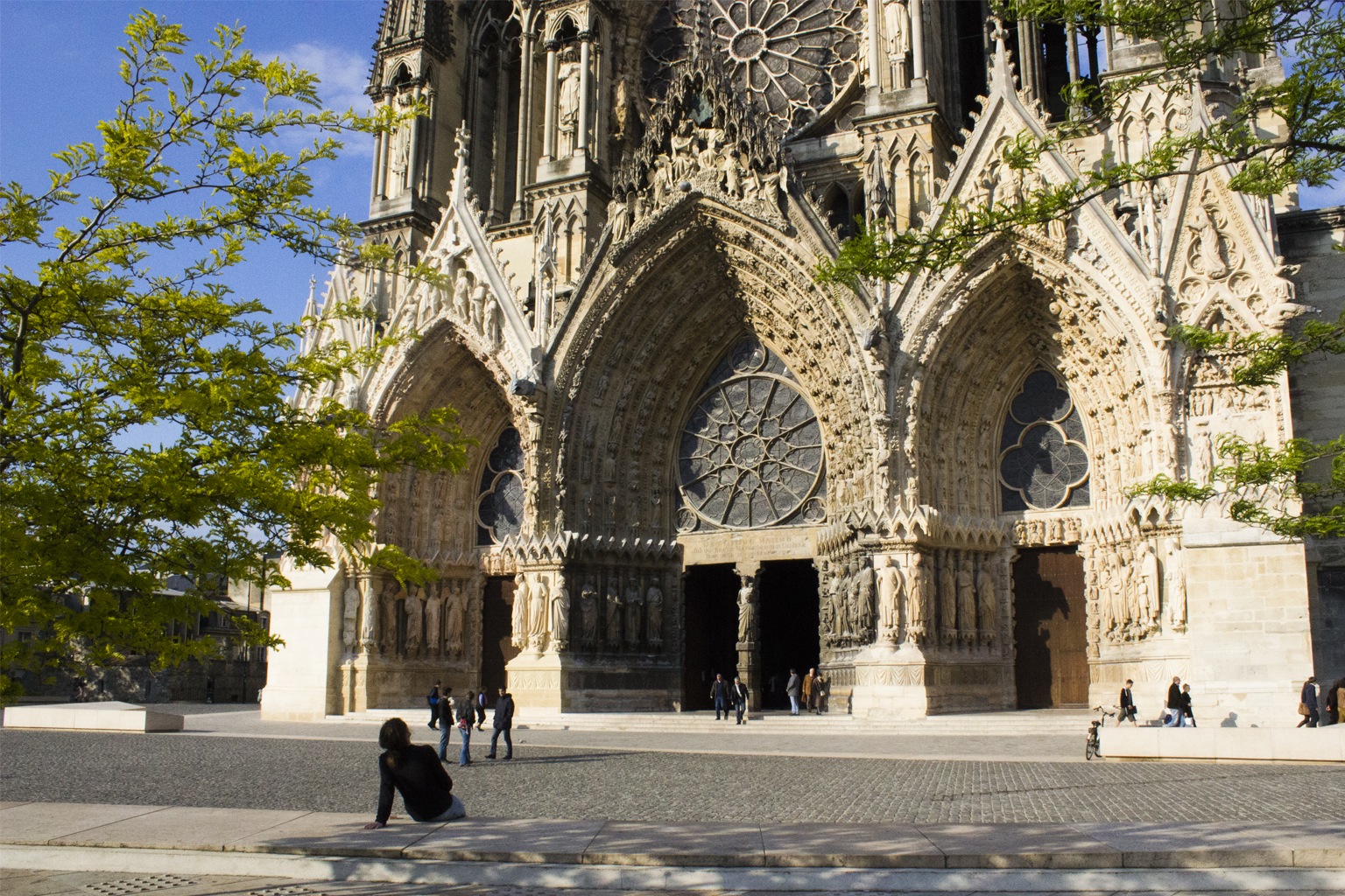 La cathédrale de Reims (Photo Carmen Moya)