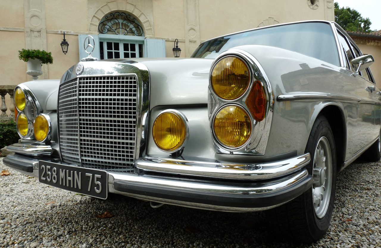 Une Mercedes franco-allemande à Margaux