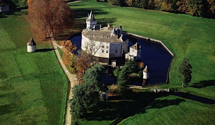 Le château de La Brède où vécut Montesquieu
