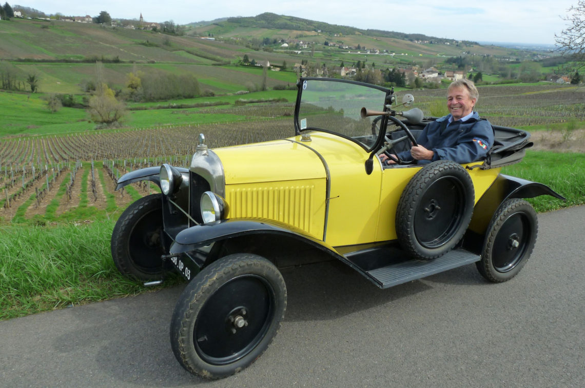 Un "cul de poule" Citroën C5 HP bourguignon