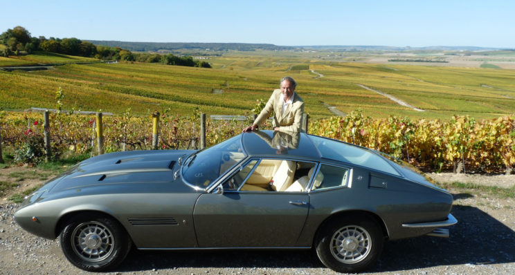 La Maserati Ghibli d’un tycoon du champagne