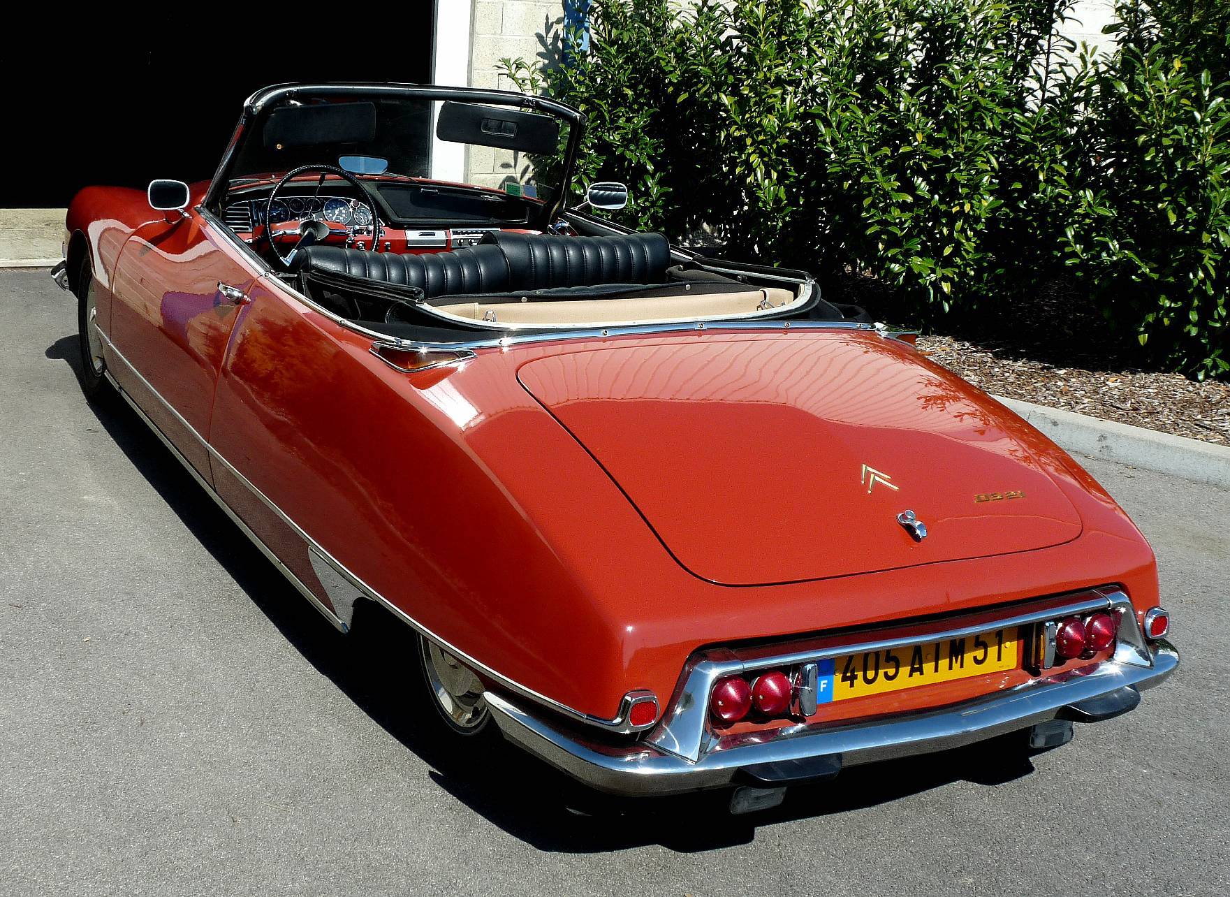 DS cabriolet 3/4 AR