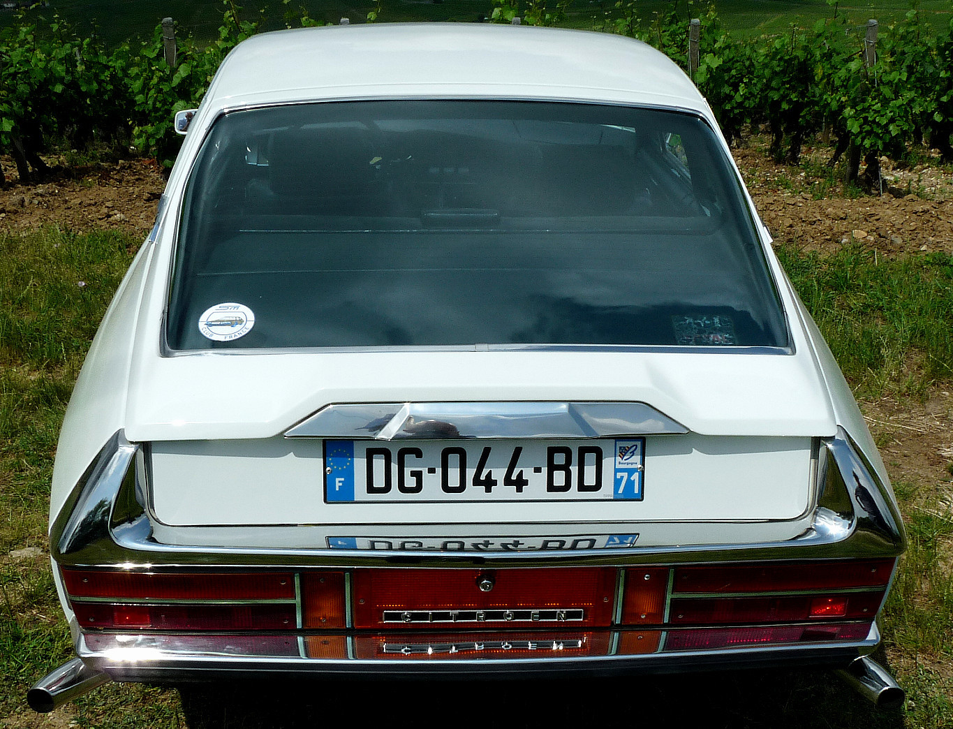 Citroën SM (1970). Un véhicule d'essai du bureau d'études à vendre !